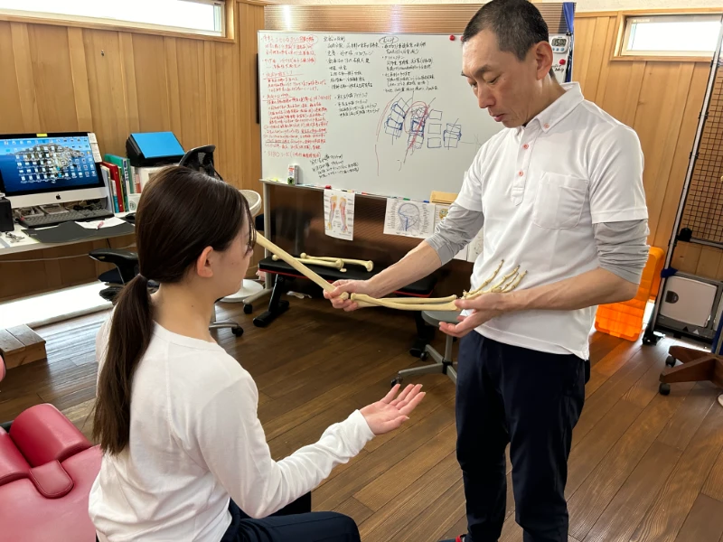 施術の前に丁寧にきちんとカウンセリングします